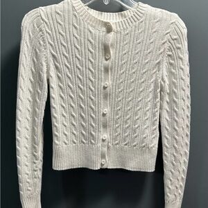 Hollister Cable Knit Cardigan